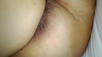 s. wife's fucked hairy wet ass and pussy close up
