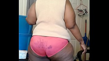 West Indie Dominican 63Inch Juicy Ass Nasty Nympho Ms Ann aka Aunt Dee Rolling her Soft Ass for her Neighbors