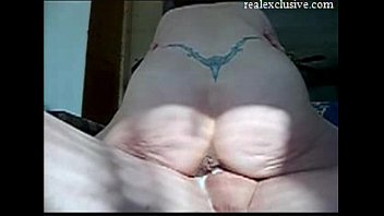 Fucking and creampie My 50 years Wife