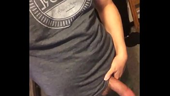 Big cock out of boxers