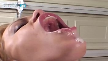 Mega Slut Gia Paloma Has Her Face Covered With Cum From 3 Dicks