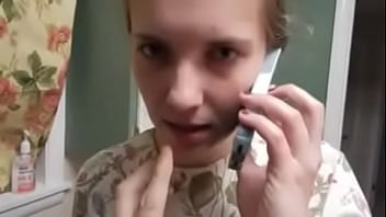 Rare Brother Fucking Sister While On The Phone With m.