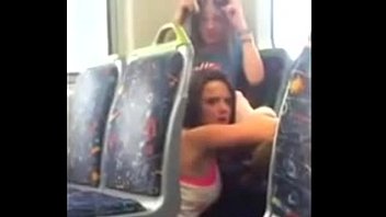 Lesbians caught in public bus