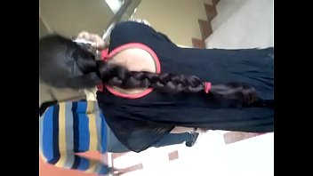 long hair braid of lakshmi madhavi