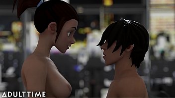 ADULT TIME Hentai Sex School - Step-Sibling Rivalry
