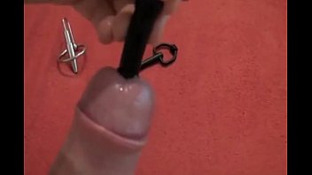 Perverted young Swiss boy pisses and cums