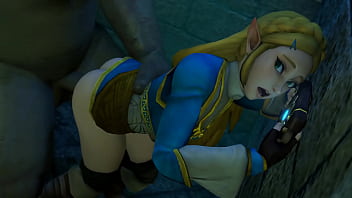 Zelda from BOTW gets fucked