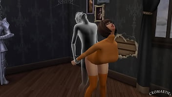 X Scooby-Doo - Velma helped the ghost get to the afterlife through her hole (Shorter ver)