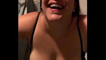 Huge facial for cute Latina slut with big tits begging like a dumb whore “give me your cum” — sillyslutwife