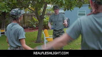 RealFleshLight -Freeuse Hot Teens Are Anytime Sex For Drill Instructor During Boot Camp - Dani Blu, Callie Black