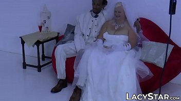 GILF bride screwed and facialized by BBC groom